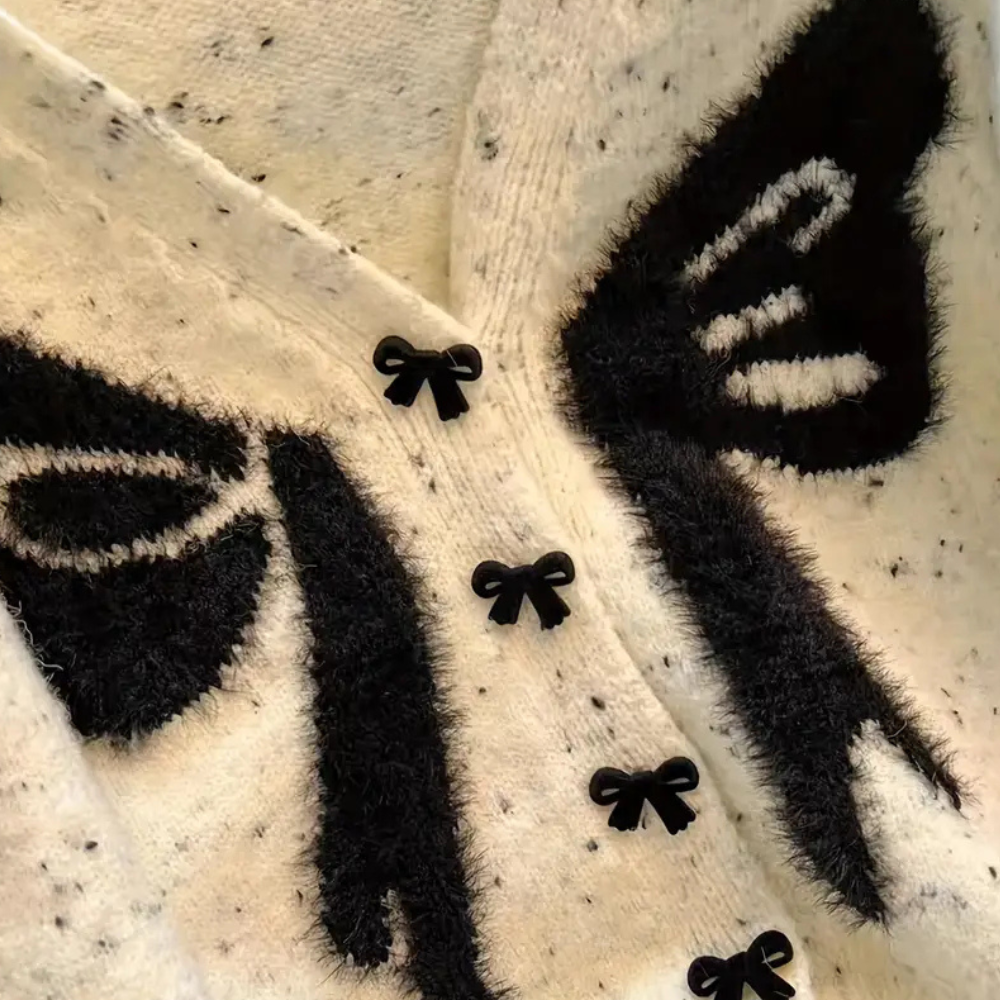Kitarni - Damenweste mit zauberhaften Schleifendetails
