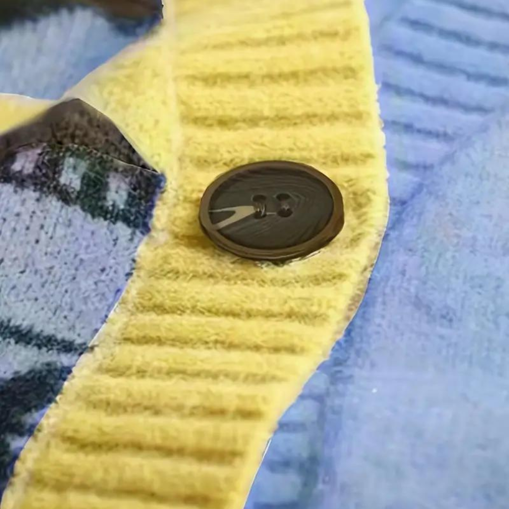 Lenke - Elegante Damenstrickjacke mit V-Ausschnitt für einen zeitlosen Look