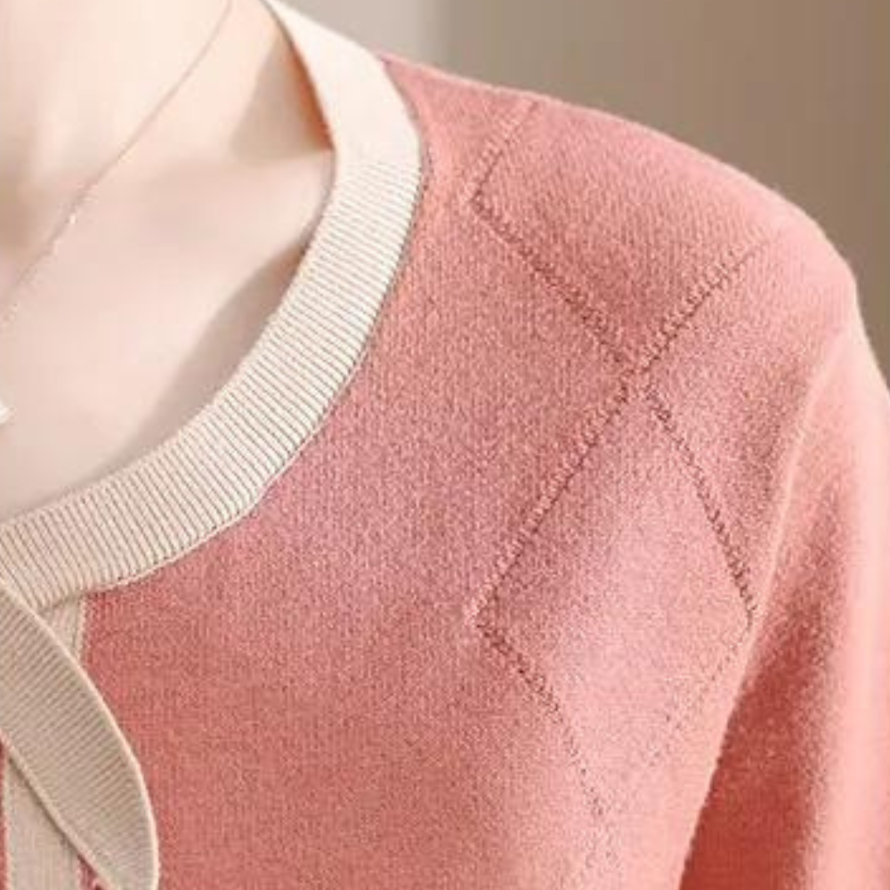 Malina - Eleganter zeitloser Damenpullover mit einem Hauch von Raffinesse