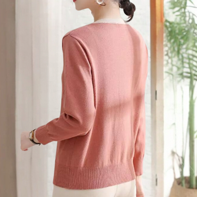 Malina - Eleganter zeitloser Damenpullover mit einem Hauch von Raffinesse