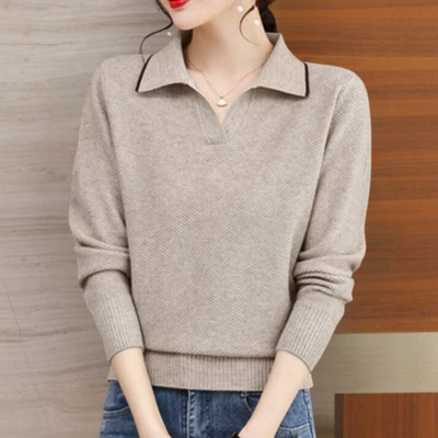 Liviya - Schicker Damen-Rollkragenpullover mit elegantem Kragen