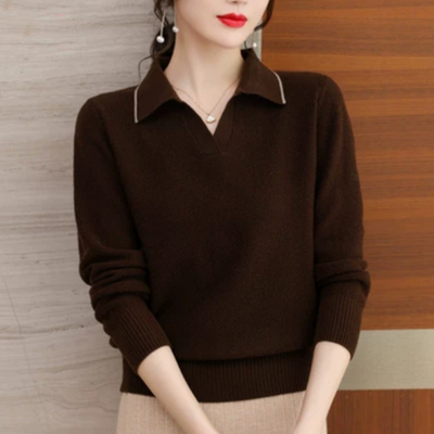 Liviya - Schicker Damen-Rollkragenpullover mit elegantem Kragen