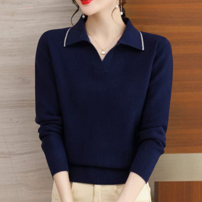 Liviya - Schicker Damen-Rollkragenpullover mit elegantem Kragen