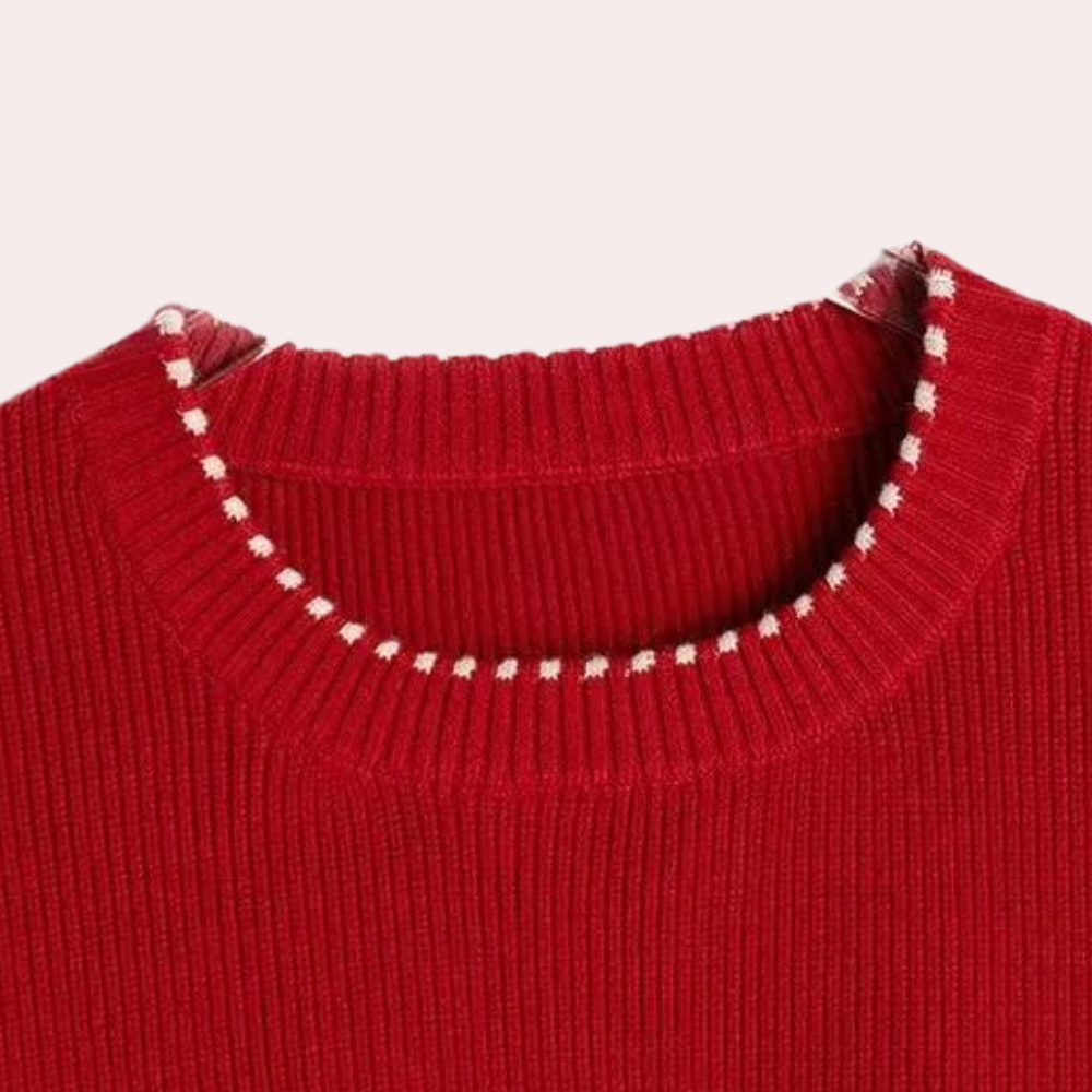 Peninah - Eleganter Damen-Rundhals-Pullover