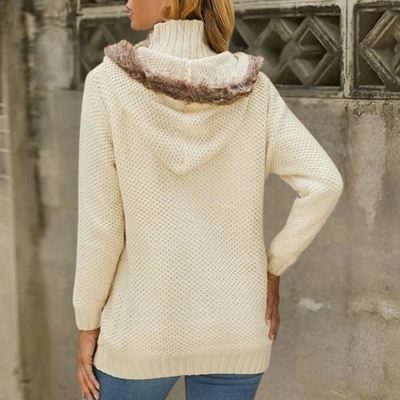 NAYLANI - Stylische Damenweste mit Kapuze für einen schicken Look
