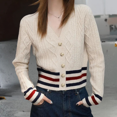LUA - Stilvolle Damenstrickjacke für einen eleganten Look