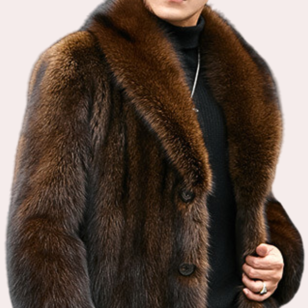 KEOLA - Bequemer Herren-Wintermantel mit warmer Fütterung