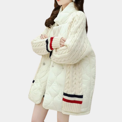 OHANA - Luxuriöse warme Strickjacke für Damen für einen stilvollen Winter