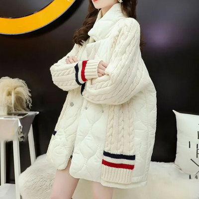 OHANA - Luxuriöse warme Strickjacke für Damen für einen stilvollen Winter
