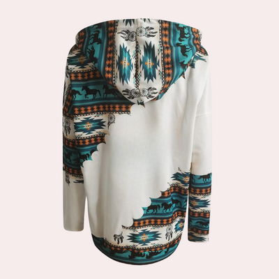 MEA - Trendiges Damen-Sweatshirt mit Kapuze für einen kreativen Look