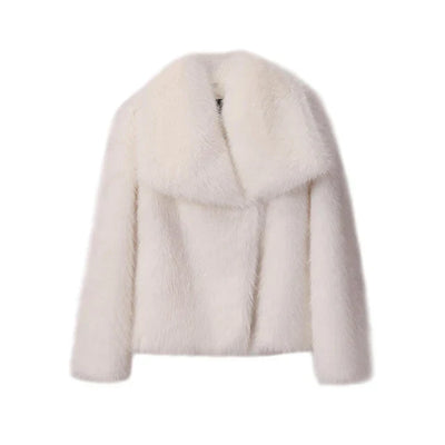 Axela™ | Eleganter Damen-Pelzmantel für stilvolle Wintermode 2024