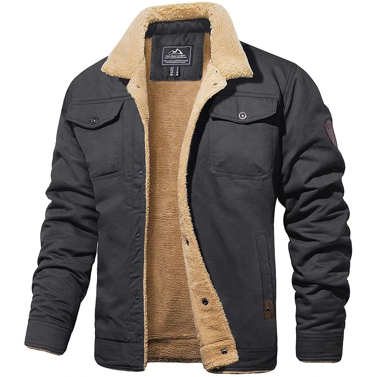 DIRK - Stylische Vintage Bomberjacke für Männer