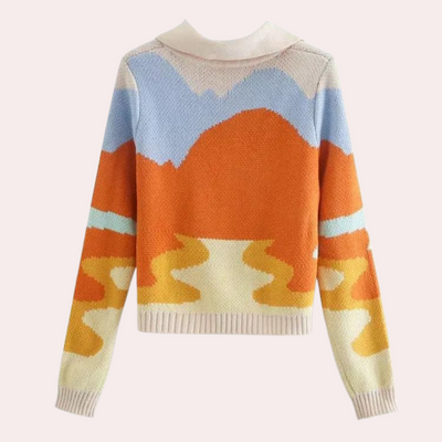 LEONTYNE - Zeitloser Retro-Strickcardigan für Damen