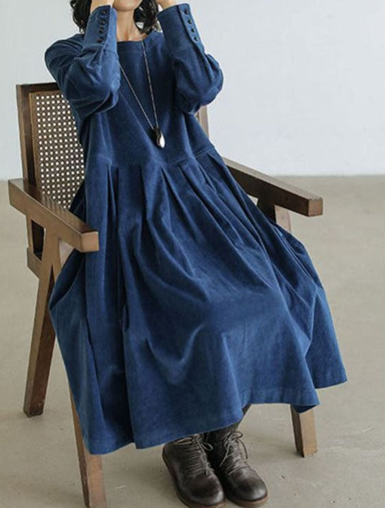 Margot™ – Zeitloses Cordkleid