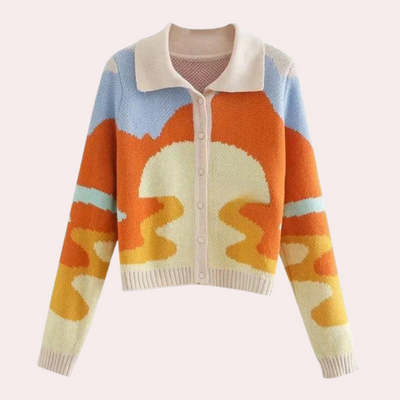 LEONTYNE - Zeitloser Retro-Strickcardigan für Damen