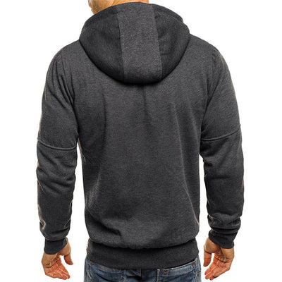 JACKS - Stylischer Herren-Kapuzenpullover mit Reißverschluss und Kapuze