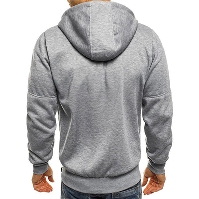 JACKS - Stylischer Herren-Kapuzenpullover mit Reißverschluss und Kapuze