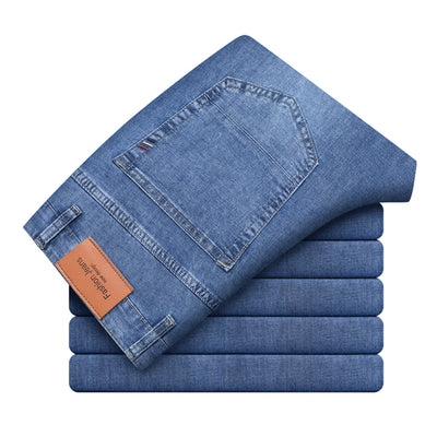 Stylische Straight Fit Jeans für Männer - PACKSTON