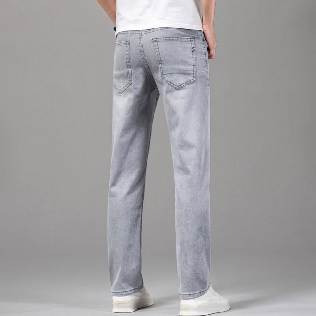 Stylische Straight Fit Jeans für Männer - PACKSTON