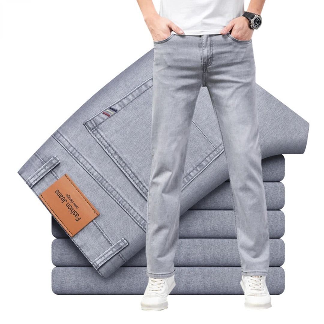 Stylische Straight Fit Jeans für Männer - PACKSTON