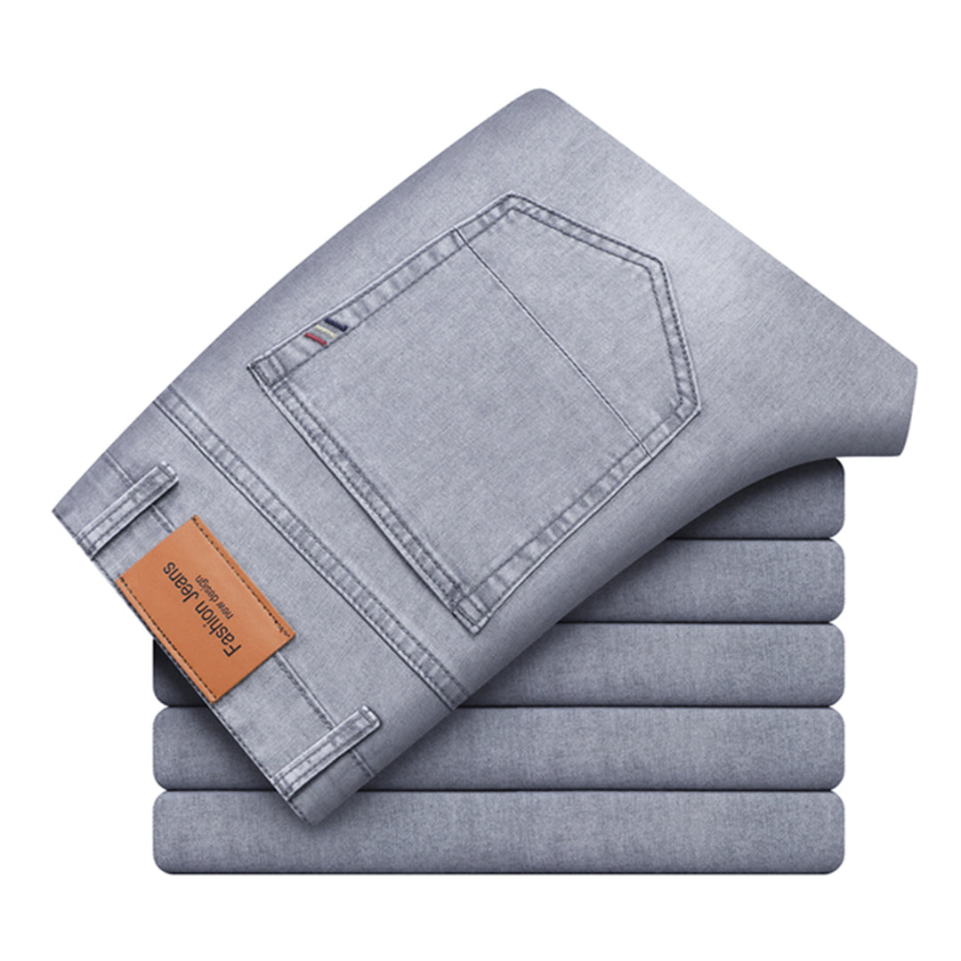 Stylische Straight Fit Jeans für Männer - PACKSTON