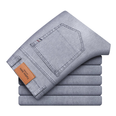 Stylische Straight Fit Jeans für Männer - PACKSTON