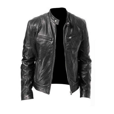 Stylische Lederjacke für Männer - MIKEL Kollektion