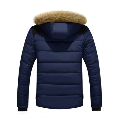JIM - Stylischer Herrenparka mit abnehmbarer Kapuze für optimalen Komfort