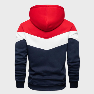 Stylischer Herren Hoodie mit verstellbarer Kapuze - Niels Collection