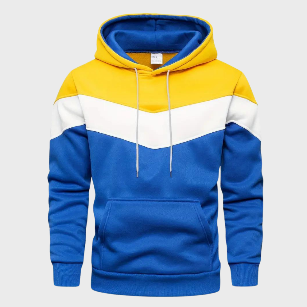 Stylischer Herren Hoodie mit verstellbarer Kapuze - Niels Collection