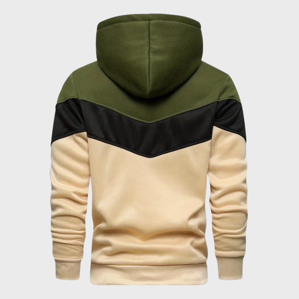 Stylischer Herren Hoodie mit verstellbarer Kapuze - Niels Collection