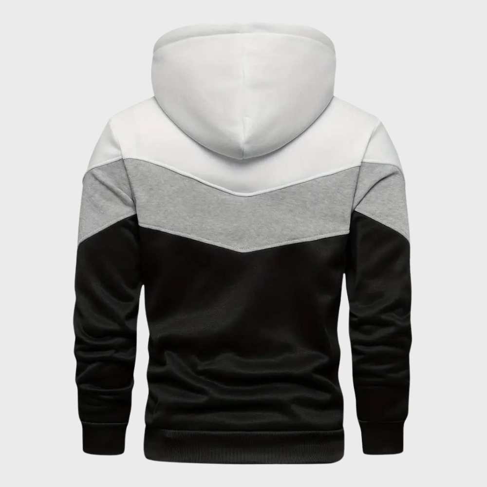 Stylischer Herren Hoodie mit verstellbarer Kapuze - Niels Collection