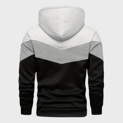 Stylischer Herren Hoodie mit verstellbarer Kapuze - Niels Collection