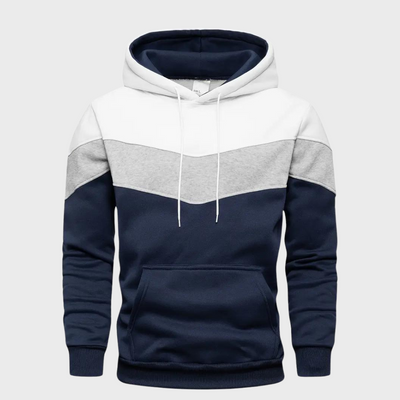 Stylischer Herren Hoodie mit verstellbarer Kapuze - Niels Collection