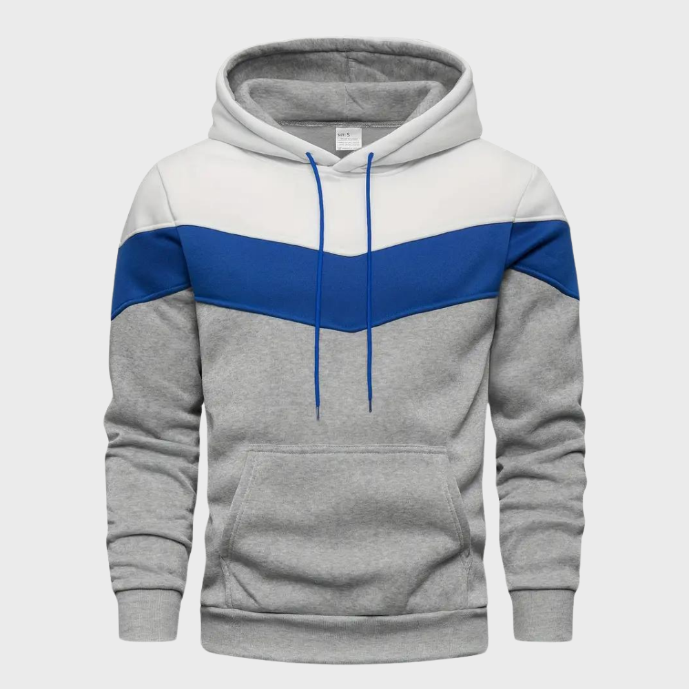 Stylischer Herren Hoodie mit verstellbarer Kapuze - Niels Collection
