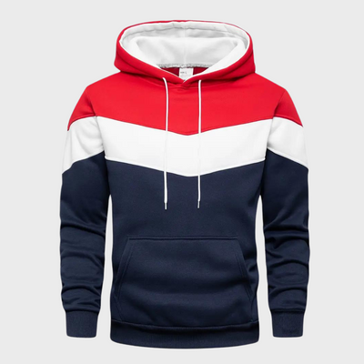 Stylischer Herren Hoodie mit verstellbarer Kapuze - Niels Collection
