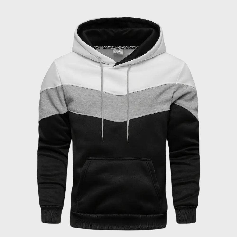 Stylischer Herren Hoodie mit verstellbarer Kapuze - Niels Collection