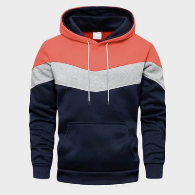Stylischer Herren Hoodie mit verstellbarer Kapuze - Niels Collection