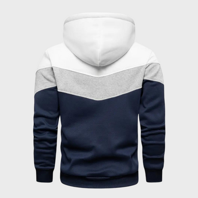 Stylischer Herren Hoodie mit verstellbarer Kapuze - Niels Collection