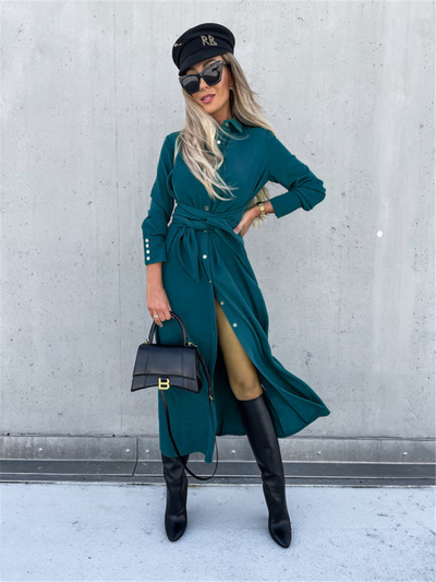 Ilaria | Unkompliziertes und trendiges Winterkleid