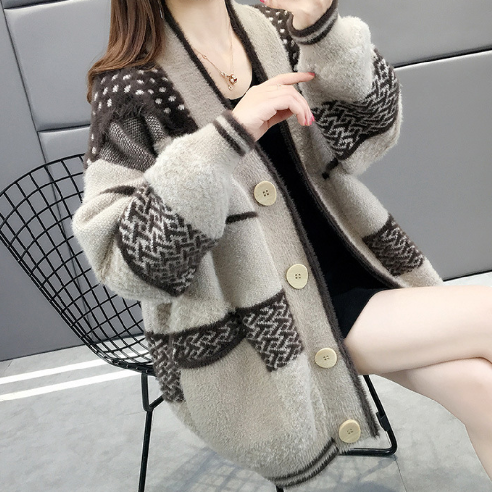LEHIWA - Luxuriöser Komfort-Cardigan für Frauen