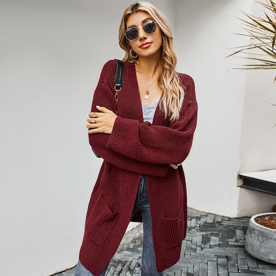 MIKAELA - Schicker und luxuriöser Komfort-Cardigan