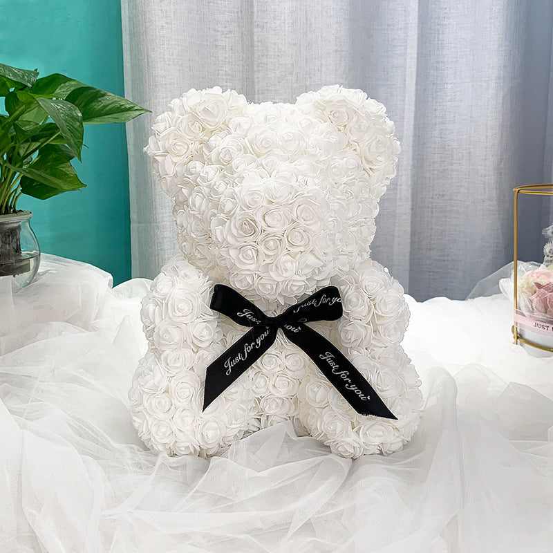Rosenbear™ - Künstliche Schaumstoffblume Geschenk für Valentinstag