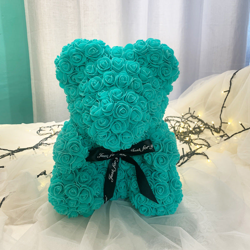 Rosenbear™ - Künstliche Schaumstoffblume Geschenk für Valentinstag