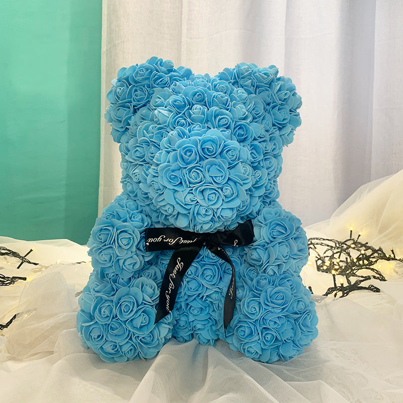 Rosenbear™ - Künstliche Schaumstoffblume Geschenk für Valentinstag