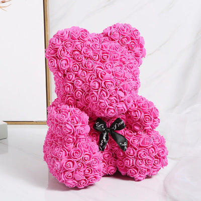 Rosenbear™ - Künstliche Schaumstoffblume Geschenk für Valentinstag