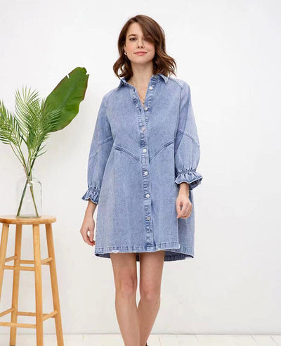 Arnora | Casual und Entspanntes Winterkleid