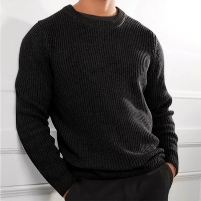 Majestic | Robuster Langarm-Pullover für Herren