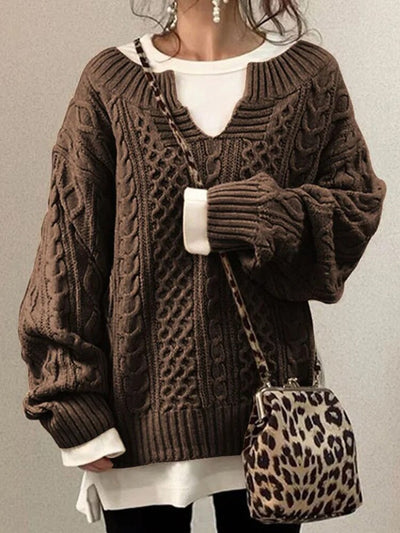 Viktoria | Schicker und vielseitiger Winterpullover