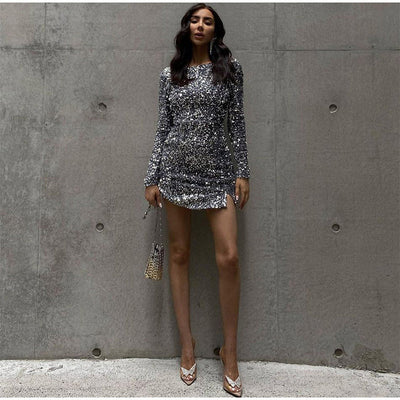 Chavelle™ | Glitzerndes Abendkleid mit offenem Rücken für unvergessliche Nächte